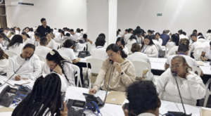 Registraduría realizó primer simulacro nacional de preconteo electoral.