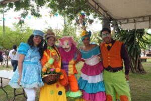 El Festival de la Familia de Cali llenó de alegría el Bulevar de Oriente en el Día de la Niñez.