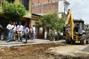 Avanza plan integral de infraestructura vial en Buga con intervención en la calle 22 entre carreras 8 y 9.
