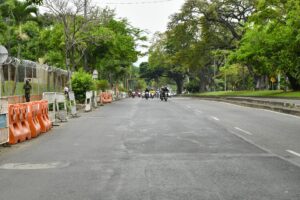 Avanza la recuperación de la calle 5 en Meléndez con trabajos 24/7 en Cali.