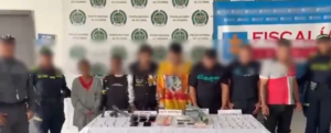 Siete capturados tras operativo contra presunta red de microtráfico en el centro del Valle.