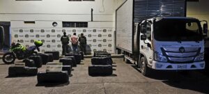 Incautados más de media tonelada de marihuana en operativo vial, en el Valle del Cauca.