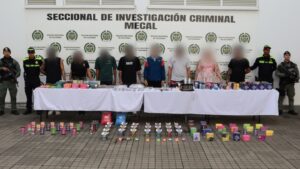 Desarticulan en Cali la estructura criminal «Los Exóticos», dedicada al tráfico de drogas por redes sociales.