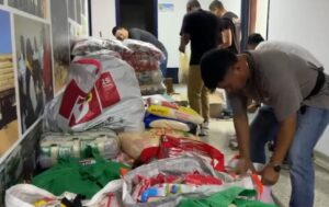 Continúa campaña de ayudas para familias afectadas por terremotos en Venezuela.