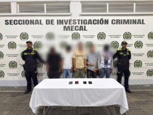Cinco capturados tras desarticulación de presunta red de microtráfico en el Bulevar del Río