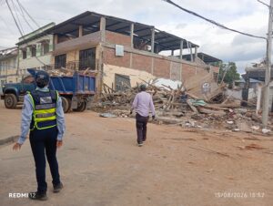 Deportistas y habitantes de Palmira llevaron ayudas a familias afectadas en Sevilla