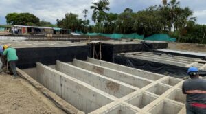 PTAR del corregimiento de Nariño alcanza un 80 % de avance