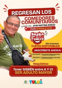 ¿LOGRARÁN LOS NUEVOS COMEDORES COMUNITARIOS AMPLIAR LA ATENCIÓN A LOS ADULTOS MAYORES EN TULUÁ?